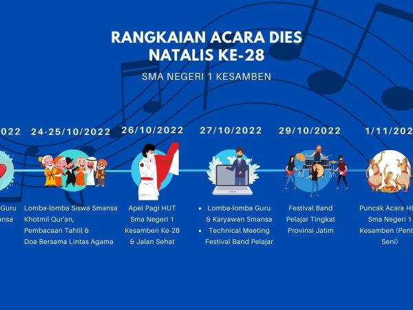 Rangkaian Acara Dies Natalis Sma Negeri 1 Kesamben Ke-28