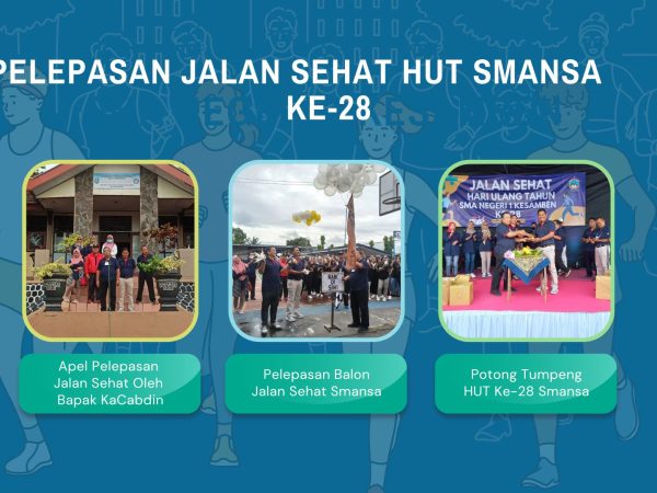Jalan Sehat Hari Ulang Tahun Sma Negeri 1 Kesamben Ke-28
