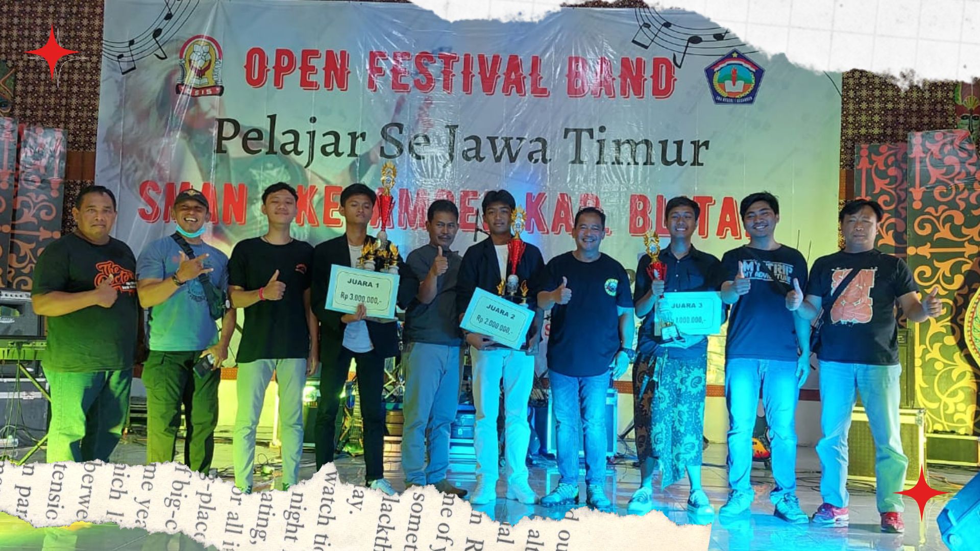 Festival Band Pelajar Se-Jawa Timur Dalam Rangka Dies Natalis Ke-28 Smansa